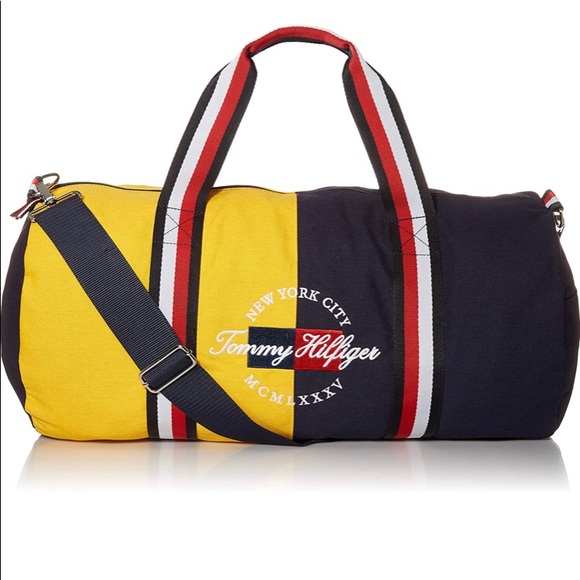 Tommy Hilfiger Other - Tommy Hilfiger BAILEY Duffel bag Golden Rod / Navy